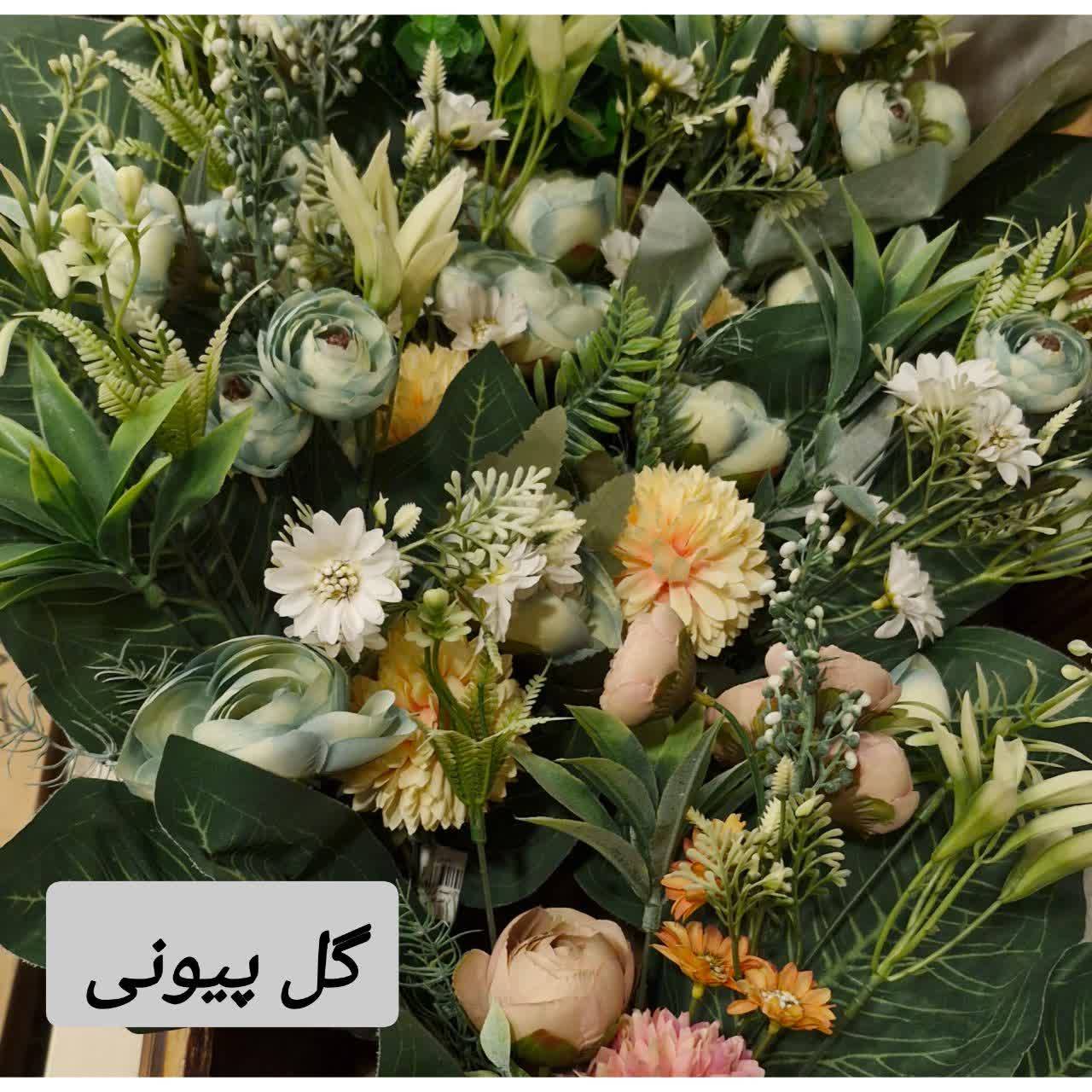 گل پیونی مصنوعی